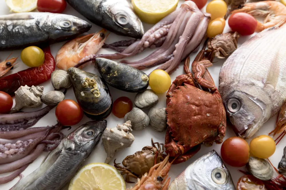 Fruits de mer près de Vouillé 